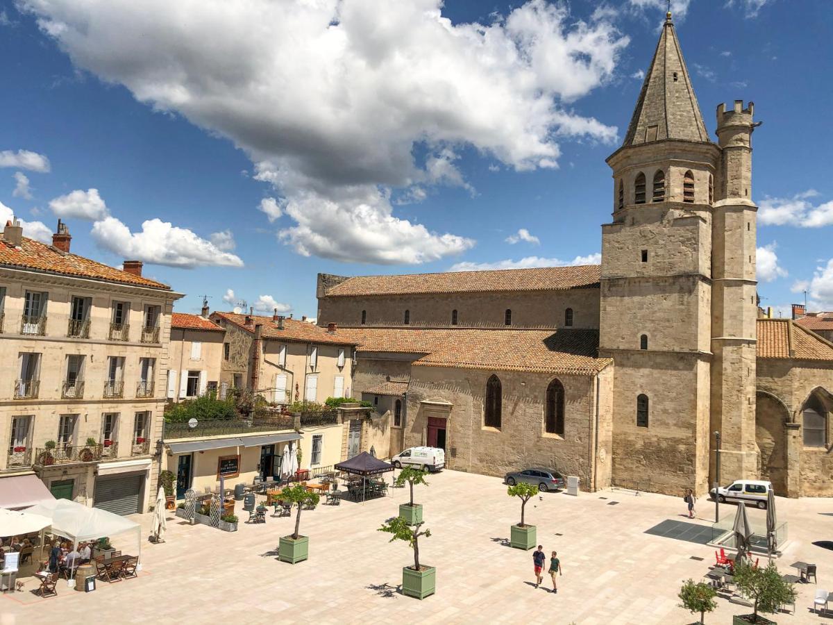 Place De La Mairie, Art Apparts Béziers Exterior foto